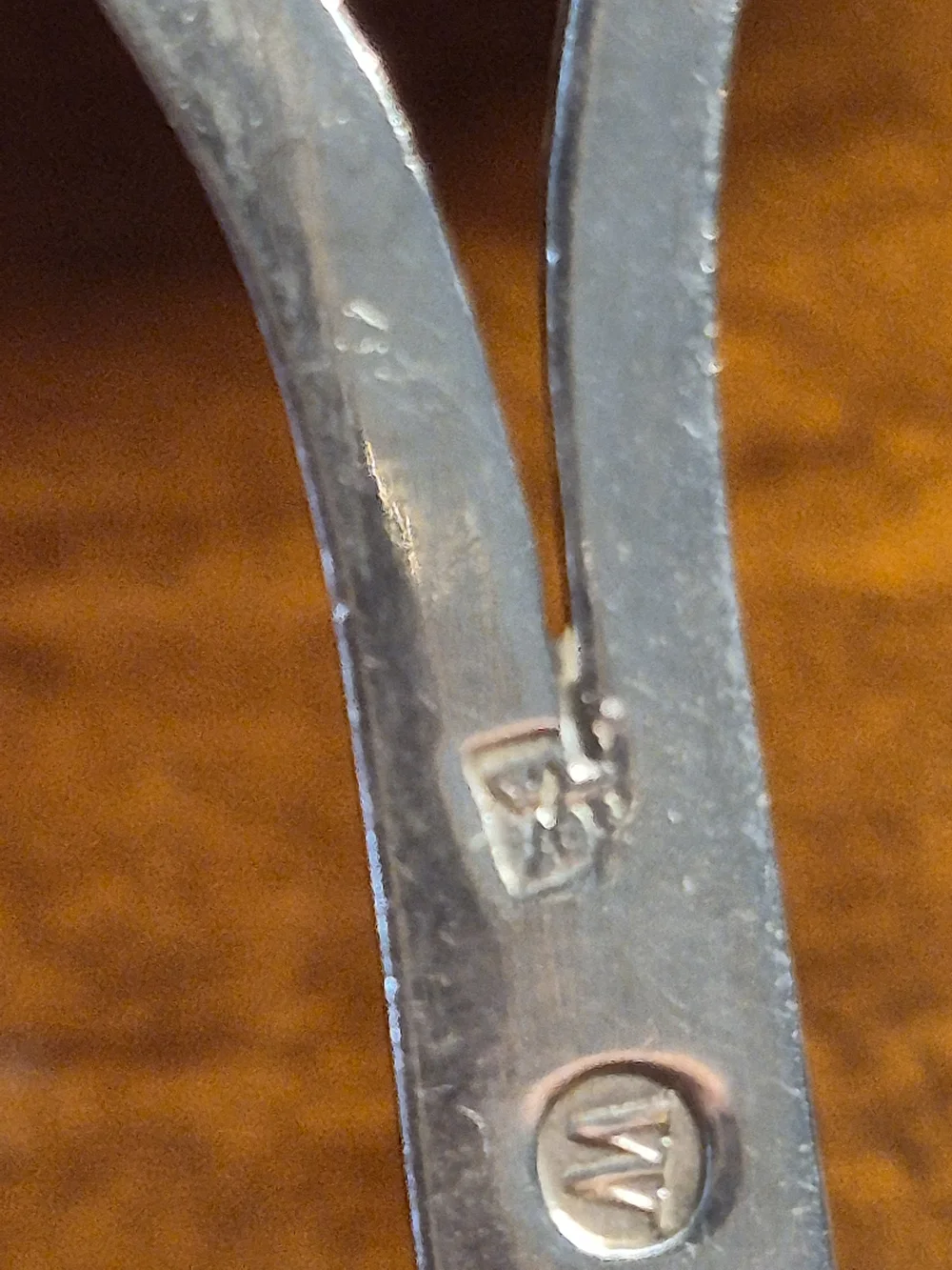Antique/vintage 1859 To Early 1900's Dutch Sterling Silver Bon Bon/Sugar Spoon